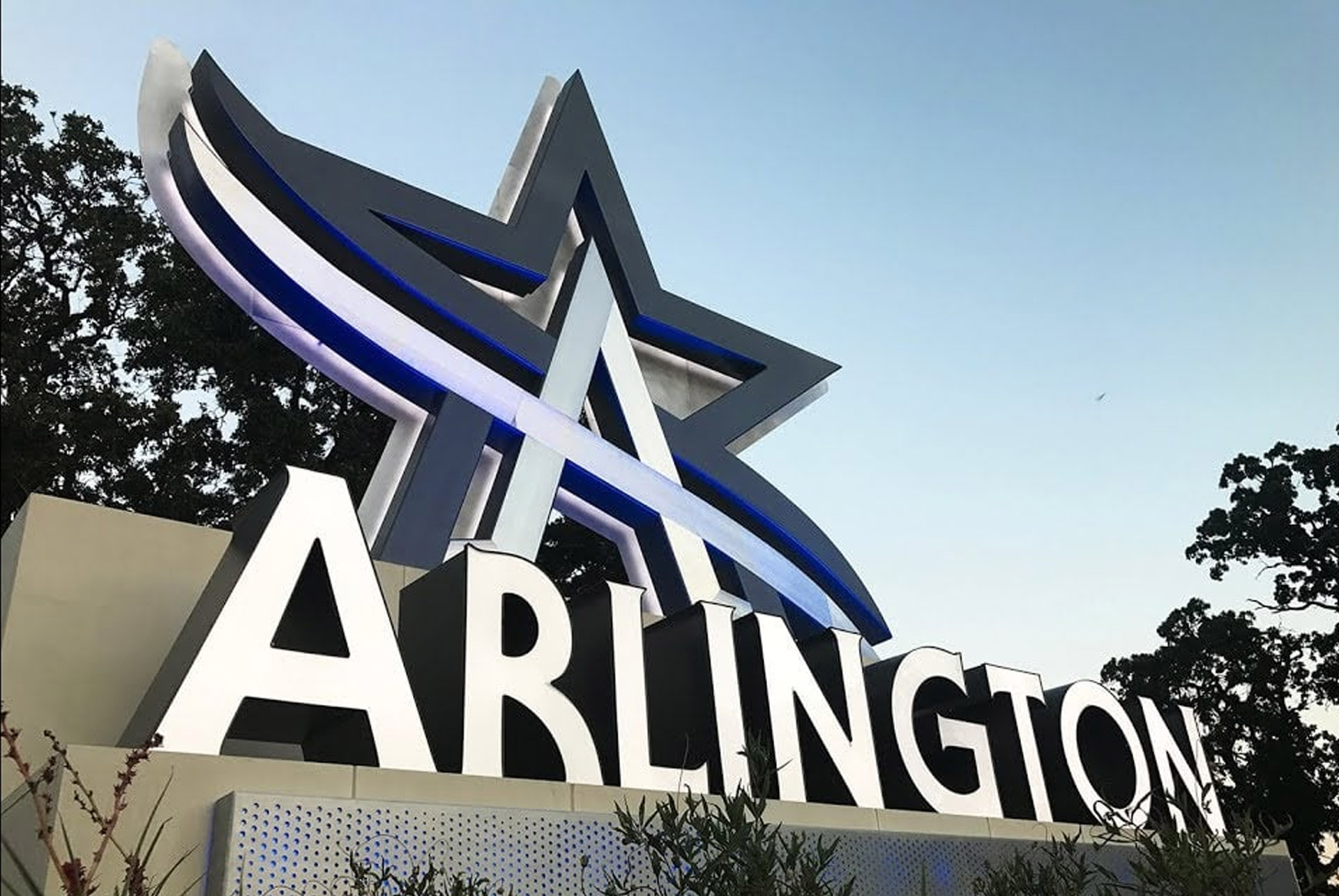 City of Arlington, Texas sign
